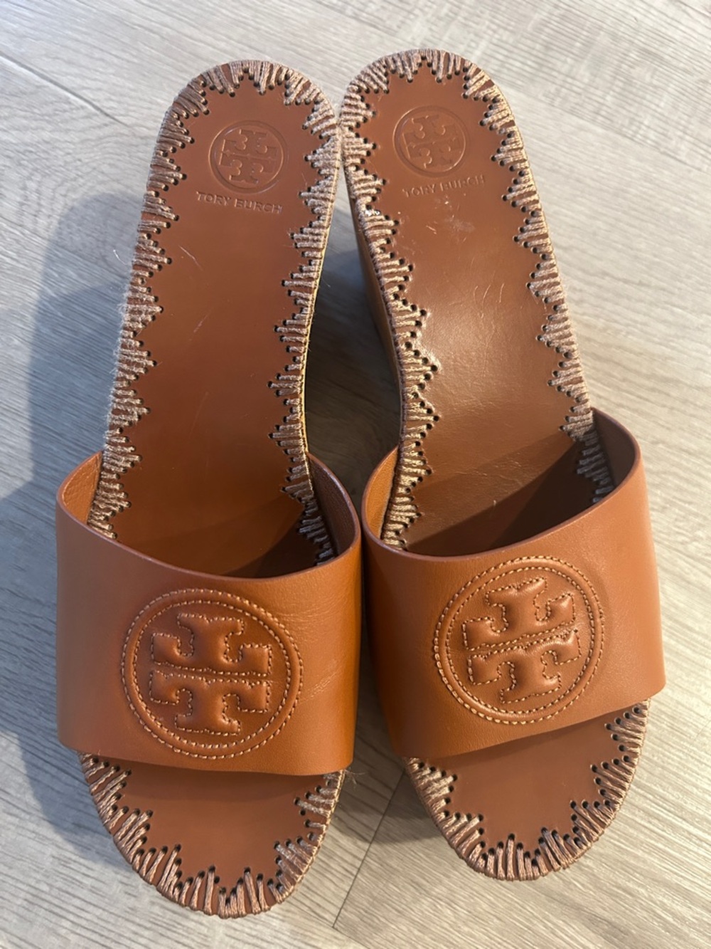 TORY BURCH | Women’s Leather Wedges Sandals